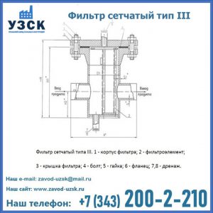 Фильтр сетчатый ФС по Т-ММ-11-2003 в Железногорске