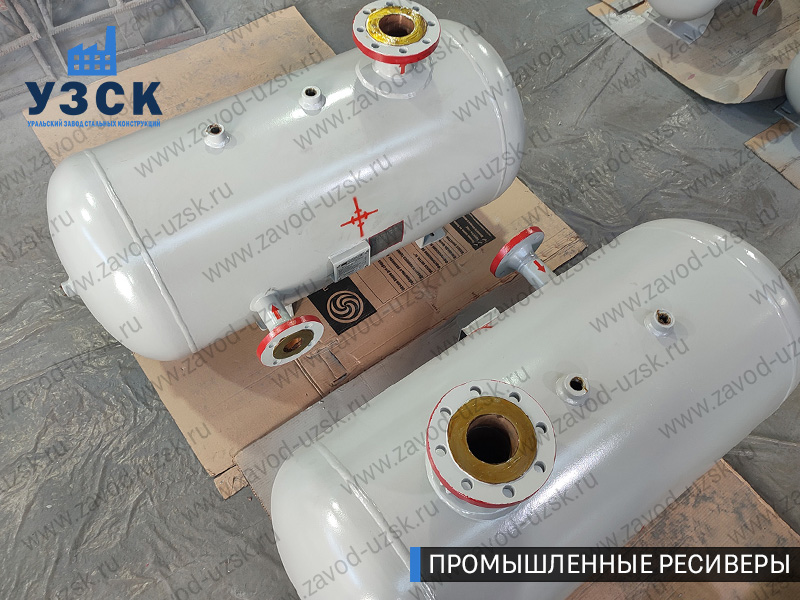 фотография промышленных ресиверовдля газа Железногорск
